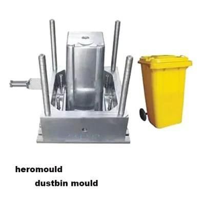 Plastic Injection Mold Plastic Outdoor Dustbin Mould Plastic 240L Wheelie Dustbin Mould ...