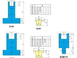 Euro Amada Promecam Holders and Plastic Inserts (16448)