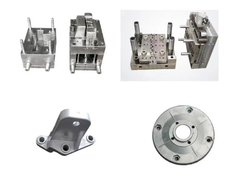 Aluminum Zinc Automotive Electronic Spare Parts Metal Alloy Die Casting Mould