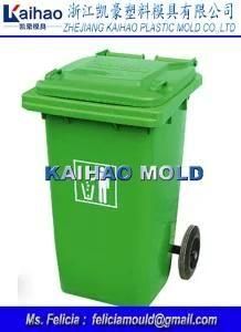 Outdoor 100L&200L Plastic Trash Can Rubbish Bin Injection Mold