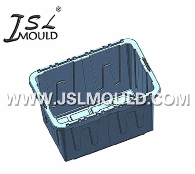 Injection Plastic 12 Gallon Fliptop Box Crate Mould