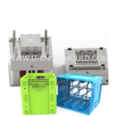 Plastic Turnover Box Mold Custom Mold Making Crate for Logistic Moving