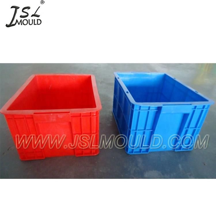 Injection Mold for Plastic Stack and Nest Bin