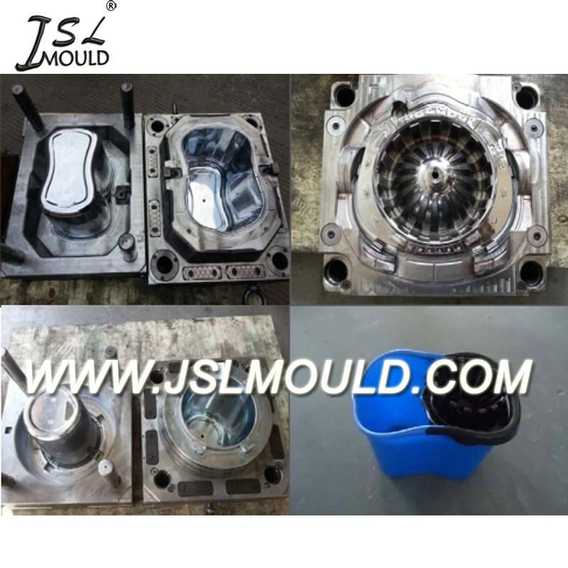 360 Degree Plastic Mop Bucket Mould