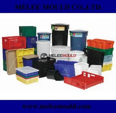 Plastic Crate Container Storage Box Mold