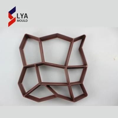 DIY Concrete Plastic Path Maker Mold Garden Molds Making
