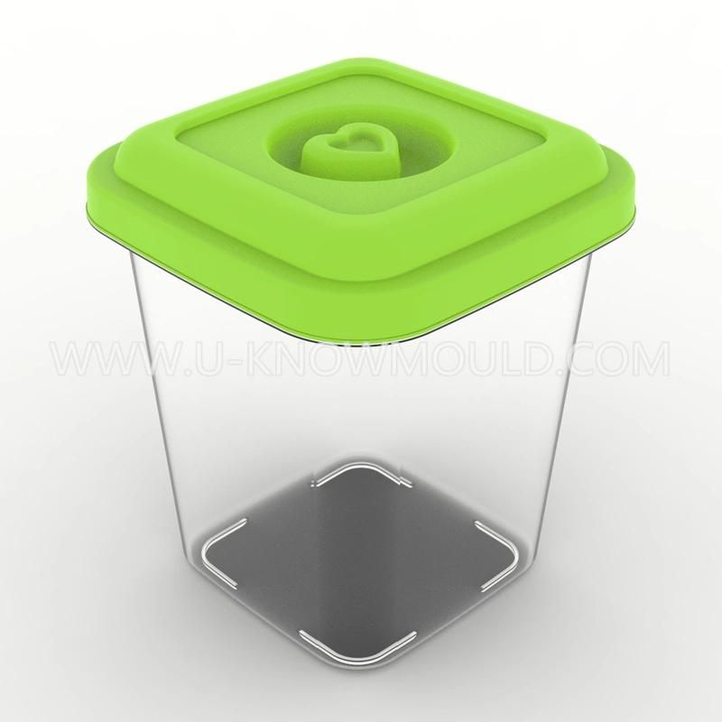 Plastic Rice Storage Container Mould/High Quality Plastic Injection Storage Mold