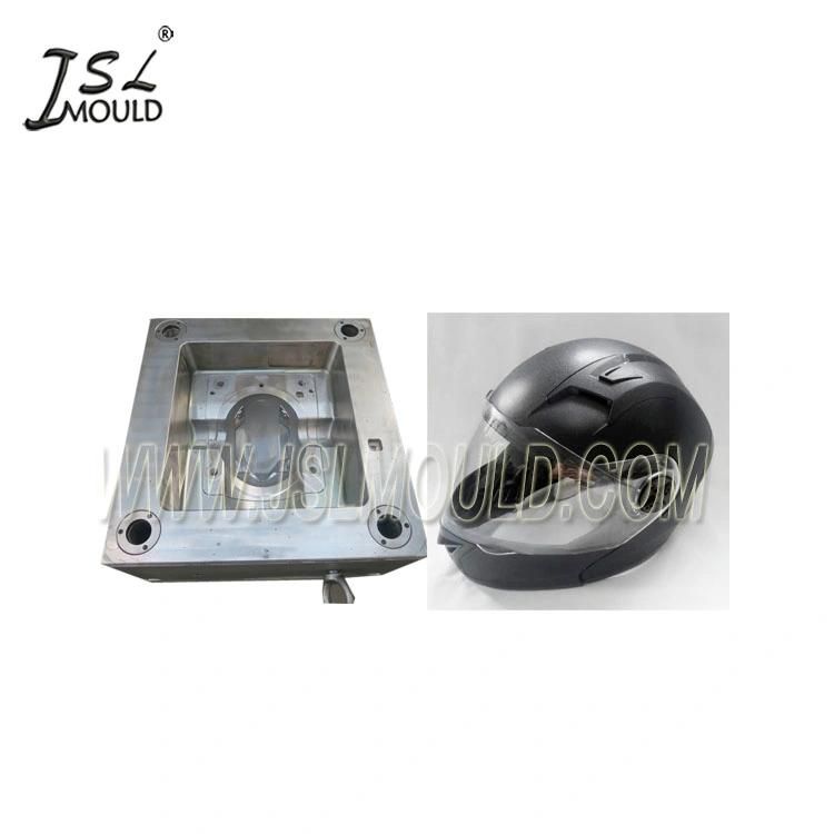 Injection Mold for Plastic Flip up Helmet with Double Visor
