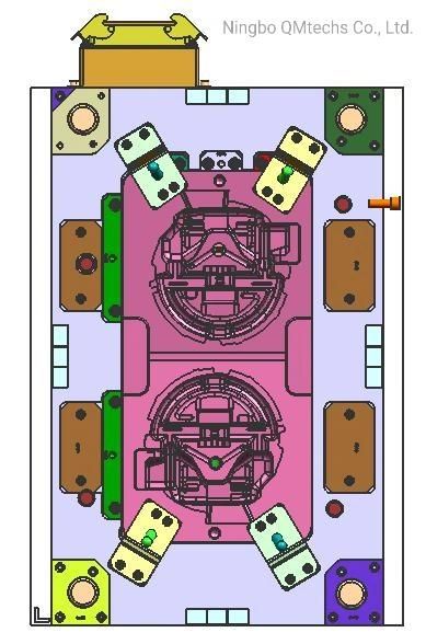 Plastic Mould Precision Customized Plastic Injection Mold for All Plastic ABS PC PBT Pei PA POM PP Ppsgf PPSU PE