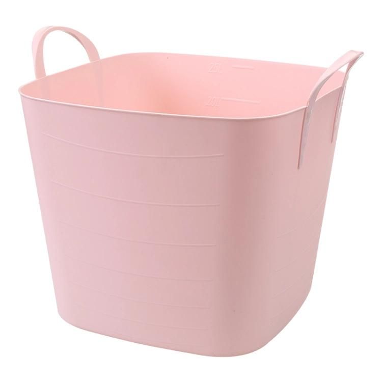 Soft Plastic Large Size Laundry Basket Injection Mould