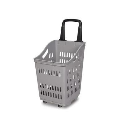 738h Plastic Injection Mold for Recycled Store Hand Shopping Basket