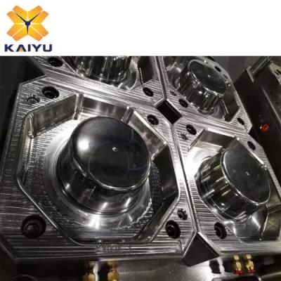 4-Cavity High Quality Plastic Injection Thin Wall Box Mould Manufacturer