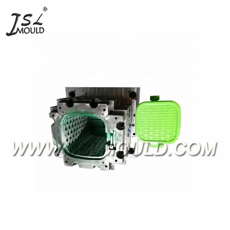 Injection Plastic Household Plastic Rattan Dustbin Mold