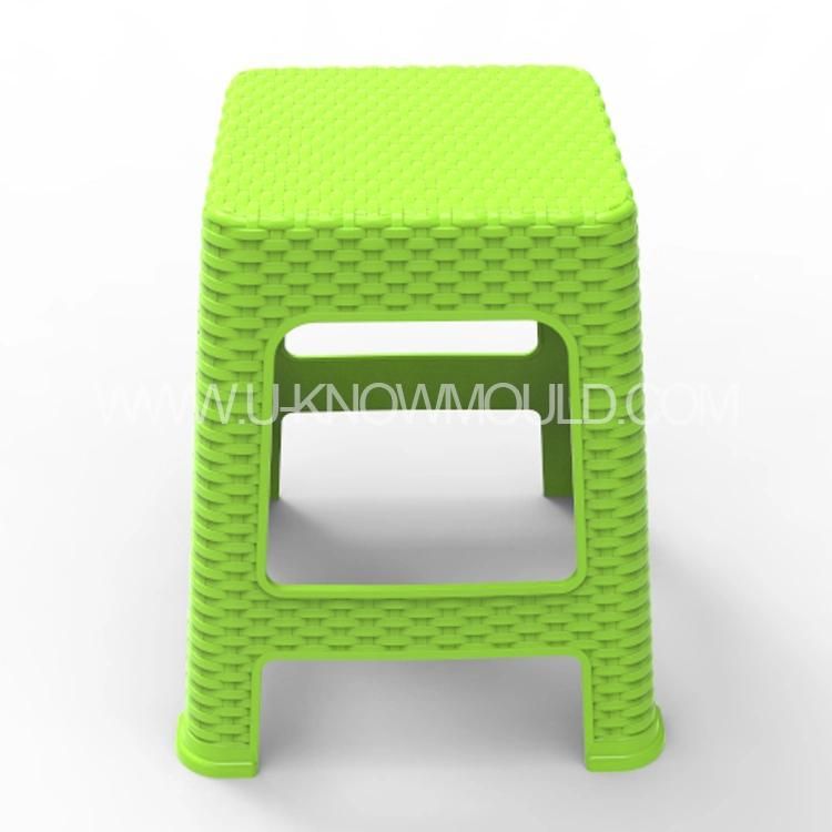 OEM/ODM Plastic Rattan Stool Injection Mould Stool Mold