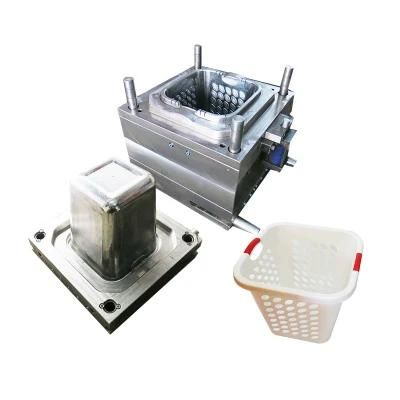 Guangdong Injection Moulding Maker Custom Plastic Laundry Basket Mould