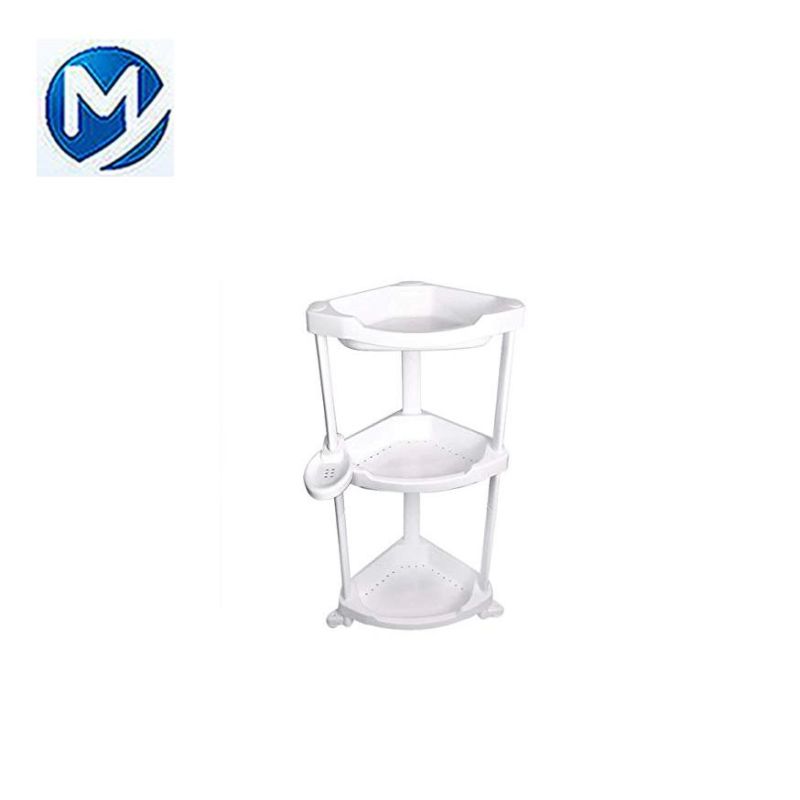 3 Tier Plastic Bathroom Corner Shelf Mould