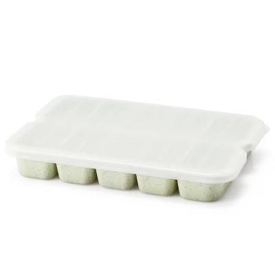 Single Layer Square Dumpling Box with Lid