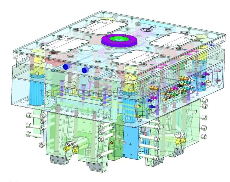 Turnover Box Injection Mould for Logistics