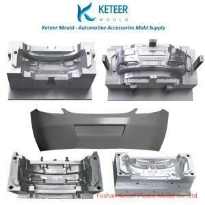 Plastic Injection Car Bumper Mould / High Precision Plastic Injection Car Front/Rear ...