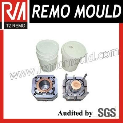 Plastic Injection Painting Bucket Container Mould