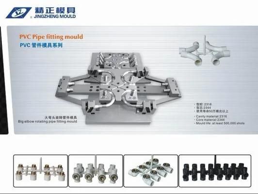 PVC Drainage Pipe Cross Fitting Mould