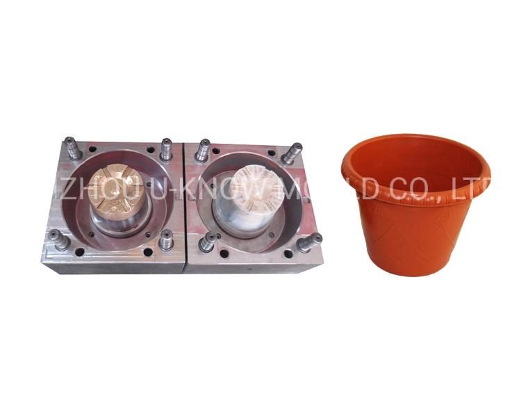 Multi Cavities Garden Pot Injection Mould Flower Pot Mold