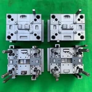 Customized Plastic Injection Molding Dual Color Mould Plastic Part of Two Way Radio Mold