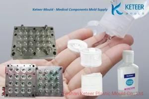 OEM Custom Any Type Hand Sanitizer Cap Plastic Injection Flip Cap Mould