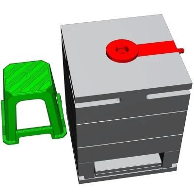 New Design Cheaper Price Plastic Injection Small Stool Desk Template Mold Moulding Mould