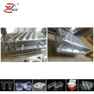 Mold for Plastic Glass Water Coffee Milk Tea Cup Thermoformers Machinery