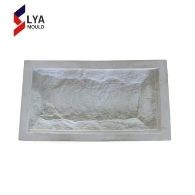 Manufacture Wall Decoration Silicone Cultured Panel Slab Stone Mold