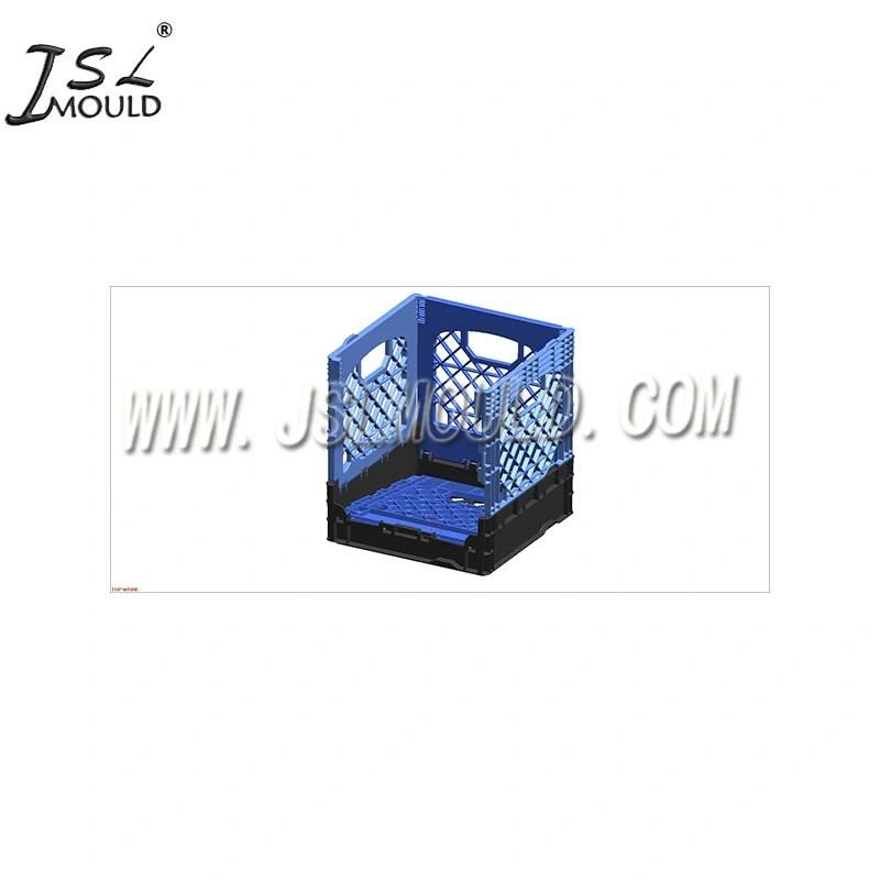 26 Qt Injection Plastic Folding Crate Mould
