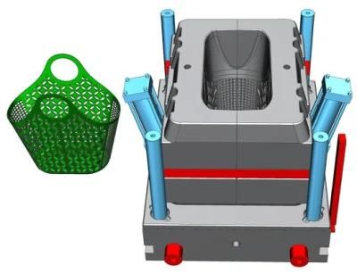 Hot Sell Good Price Plastic Injection Shopping Picnic Basket Template Mould