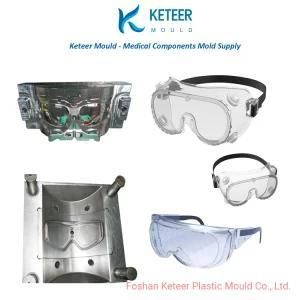 PC/Pet Plastic Mold for Safety Goggles, Eyes Protector Mold, OEM Custom Mold Making
