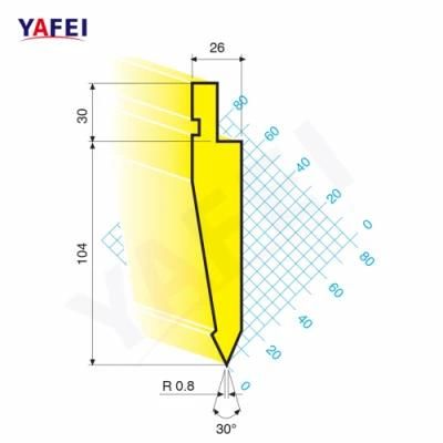 Press Brake Punch in Bending Tooling Die