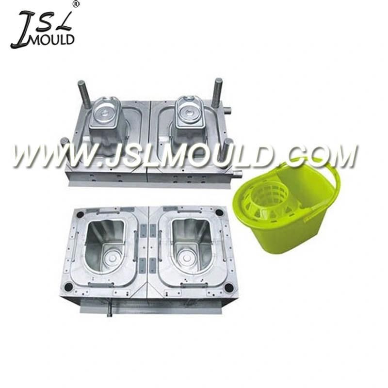 Household Injection Plastic Mop Bucket Mold