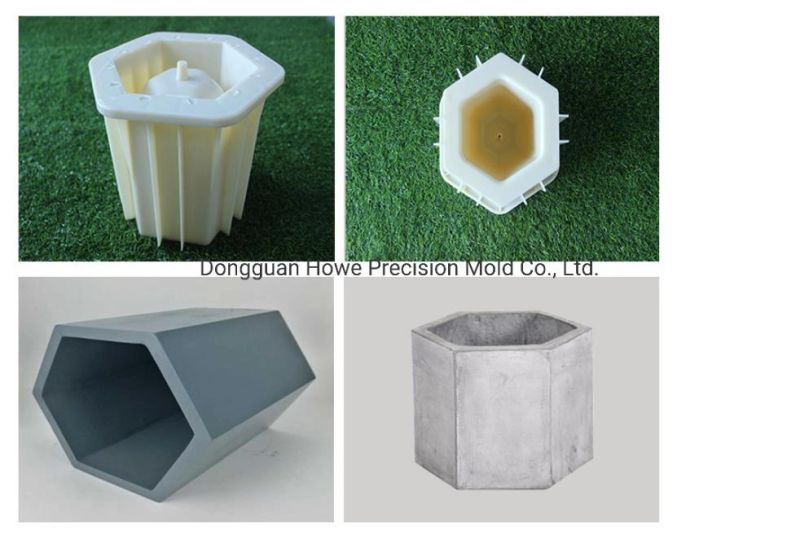 Guangdong Moulding Manufacturer Custom Injection Mould for Plastic Flower Pot