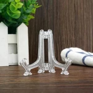 Clear Plastic Easels or Stand / Plate Holders to Display Pictures or Other Items