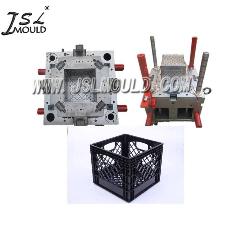 Premium Custom Plastic Folding Milk Crate Mould