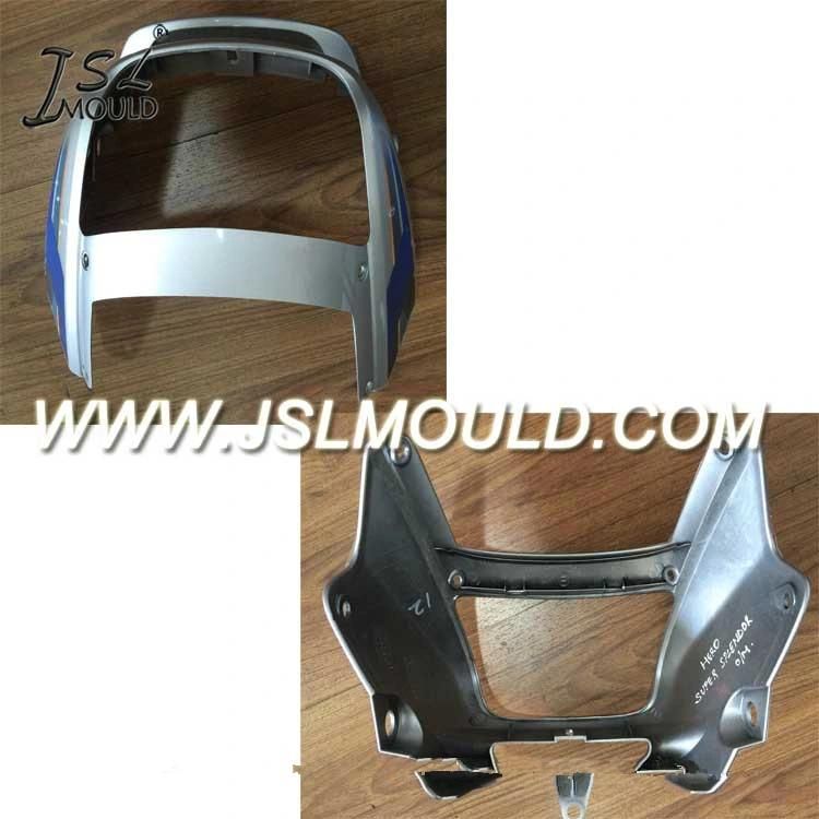 Taizhou Mold Factory Customized Injection Plastic Motorcycle Bike Headlight Visor Mould