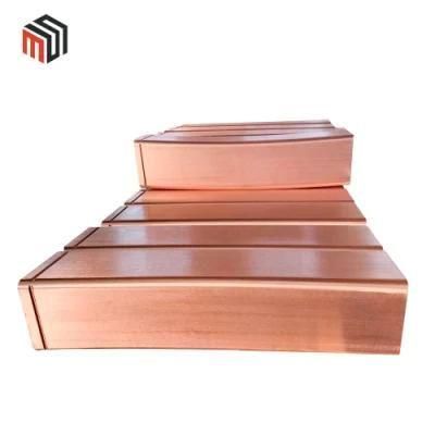 High Precision Machining Square Copper Mould Tubes From China