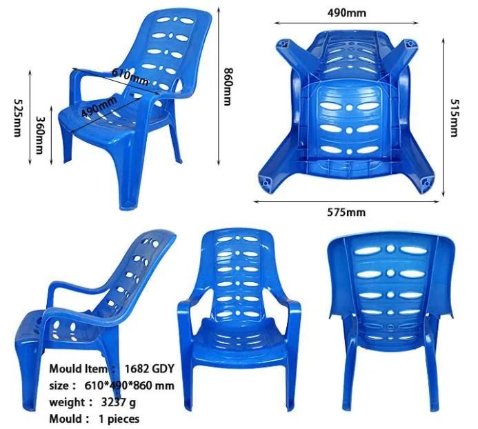 Plastic Chair Molding for Injection Molding Machine