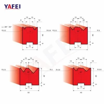 Bottom Segment Press Brake Die