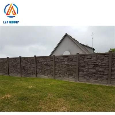 Concrete Wall Fence Concrete Precast Walls Fence Panels Mold for Sale