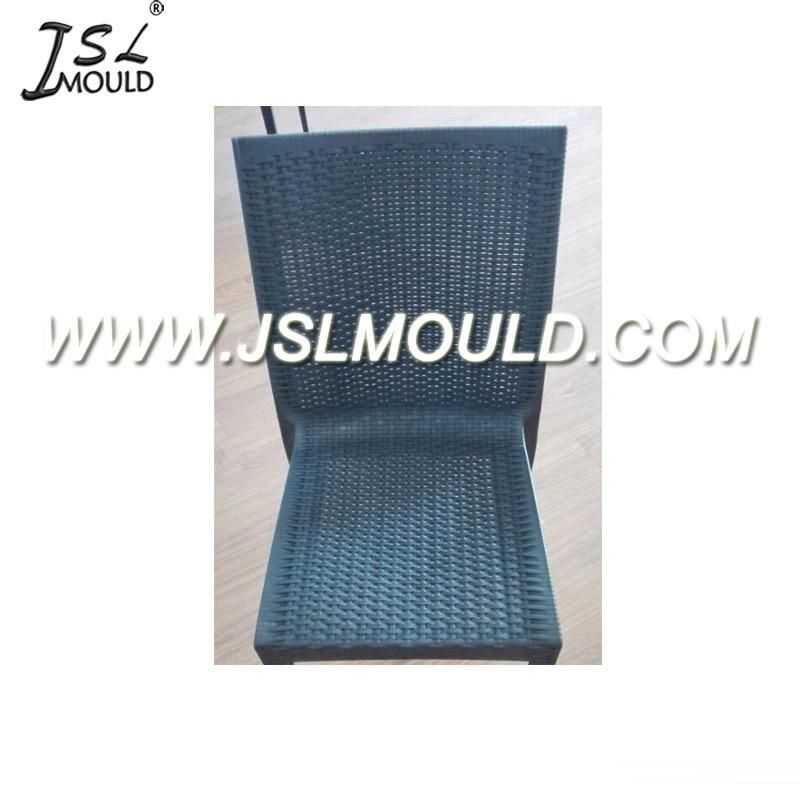 Armless Plastic Rattan Chair Mould