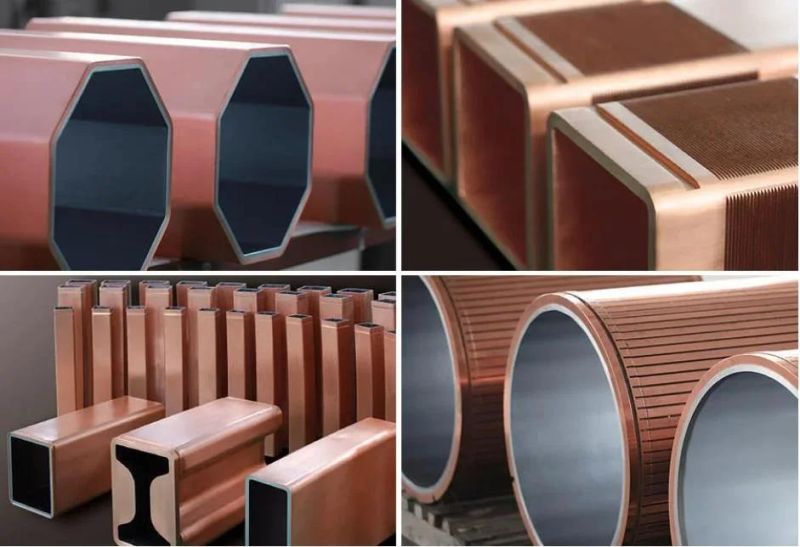 Copper Mould Tubes for Continuous Casting Machining to Form Steel Billets