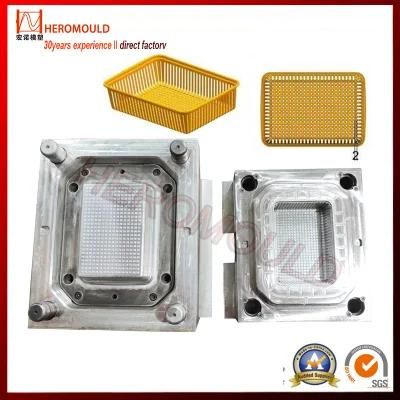 Middle Size of 3PC Set Plastic Kitchen Vegetable Basket Mould From Heromould