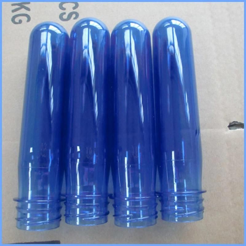 28mm Pco Blue Color Pet Water Preform/Pco28mm 21g Pet Preform for Mine