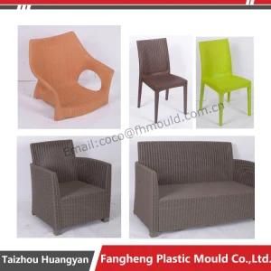 Plastic Injection Outdoor Garden Rattan Leisure Furniture Chair Mold