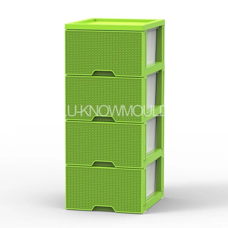 Plastic Multi-Layer Shoe Cabinet Injection Mould Plastic Closet Mold